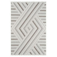 KURZFLOR-TEPPICH Lindo 7590 Creme 200x290 cm - Beige/Creme, Textil (200/290cm) - carpet city