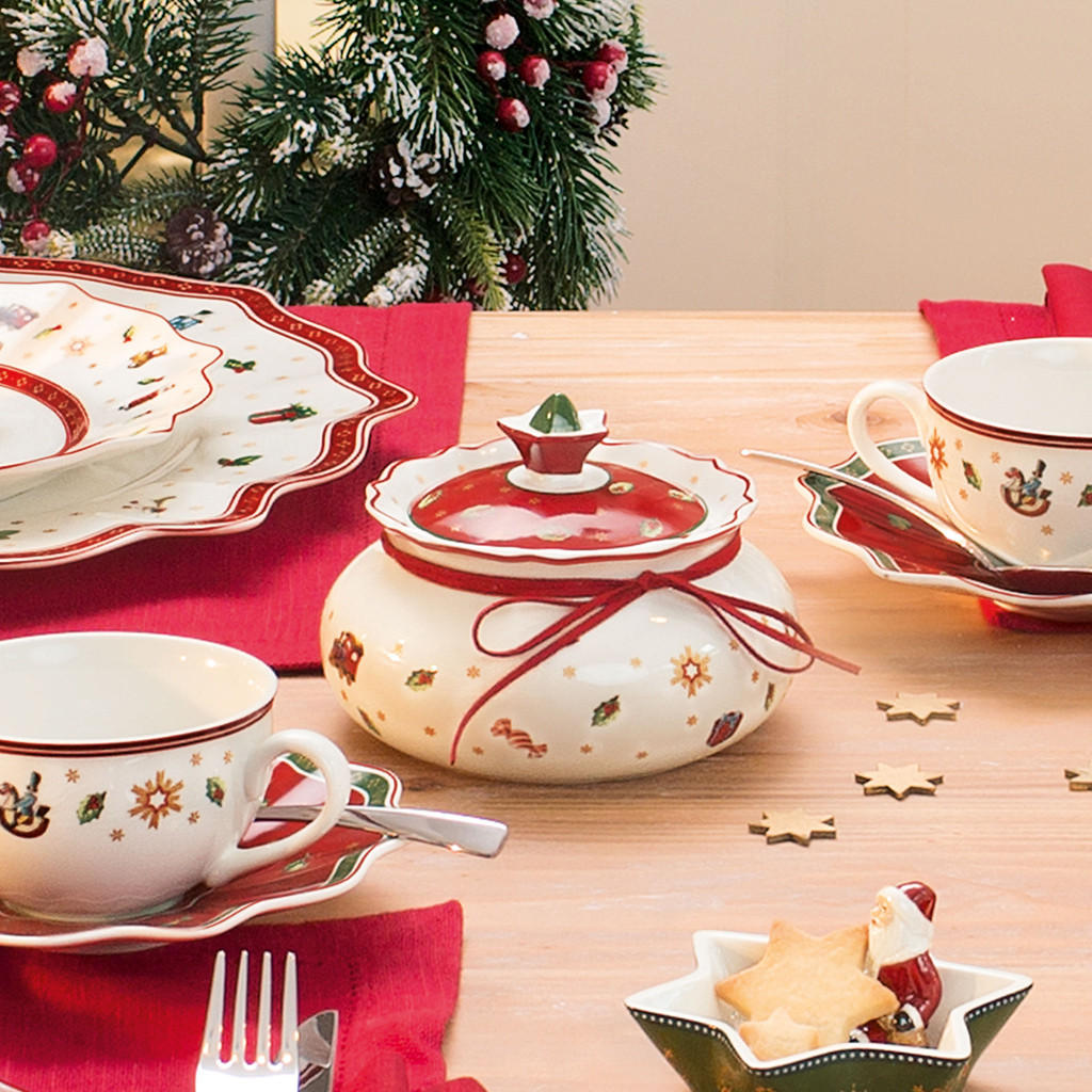 DOSEN-SET Toy's Delight bunt 3er Set - Multicolor, Keramik (1/1/1cm) - Villeroy & Boch