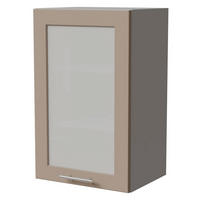KÜCHENHÄNGESCHRANK Brerra W2S/45 Grau / RAL 1019 graubeige Matt 45 / 32,5 / 72cm - Graubraun/Grau, Holz/Holzwerkstoff (45/72/32.5cm) - Feldmann-Wohnen