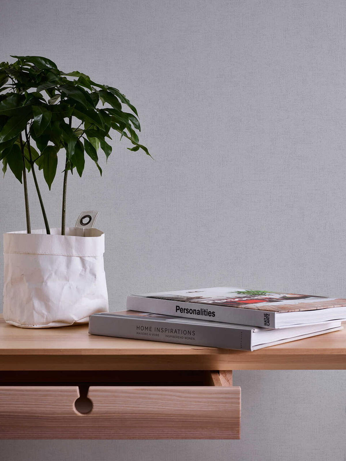 VLIESTAPETE Grau 53/1005 cm - Grau, Kunststoff/Textil (53/1cm) - KUNSTLOFT