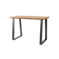 BARTISCH FINA Holz Mango - Schwarz/Braun, Holz/Metall (70/92/135cm) - KAWOLA