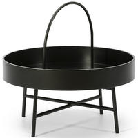 COUCHTISCH Manila, schwarzer - Schwarz, Holzwerkstoff (60/60/60cm) - VS Venta-stock