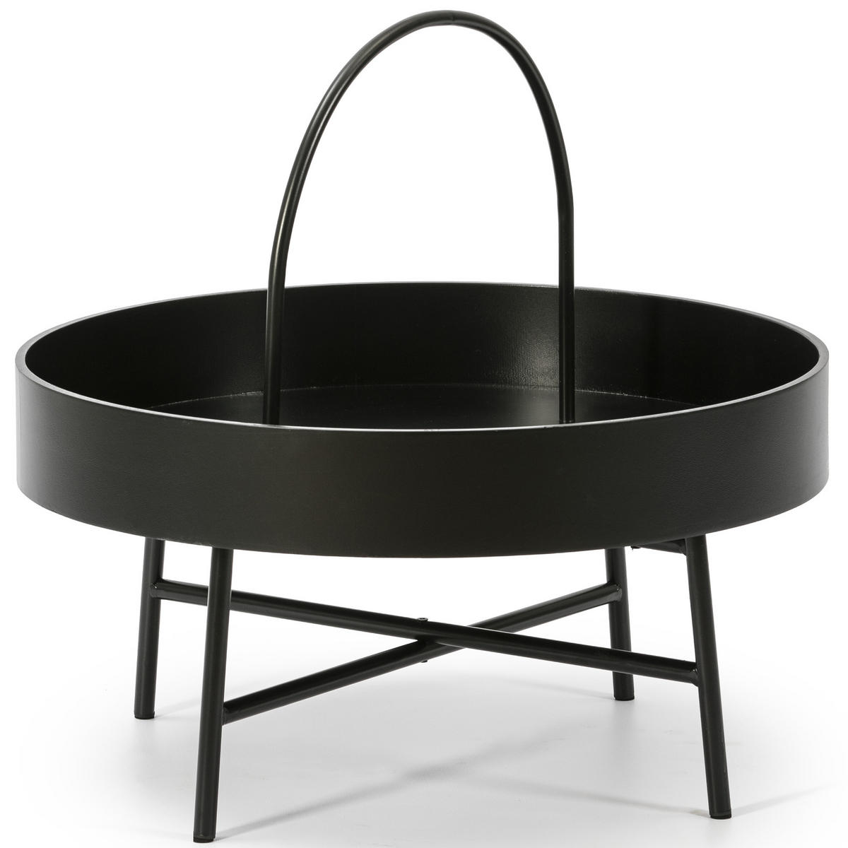 COUCHTISCH Manila, schwarzer - Schwarz, Holzwerkstoff (60/60/60cm) - VS Venta-stock
