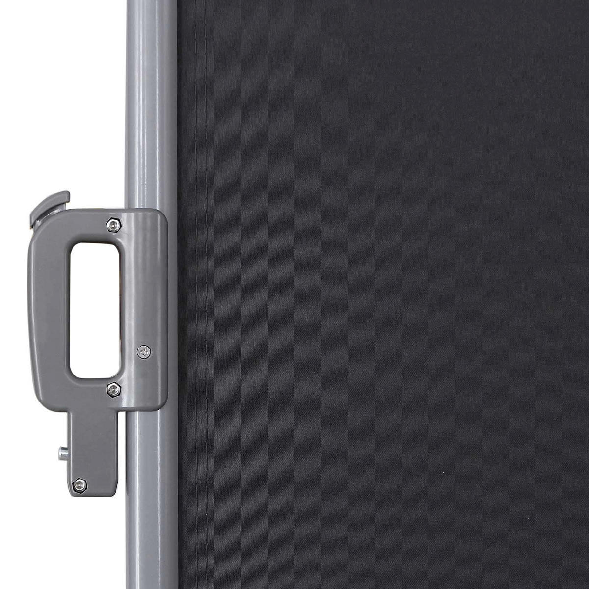 DOPPELSEITENMARKISE - Grau, Textil (180/10cm) - Hansiro