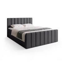 BOXSPRINGBETT Denver DUO mit Topper 140x200 Grau - Grau, Textil (140/200cm) - Bromarkt