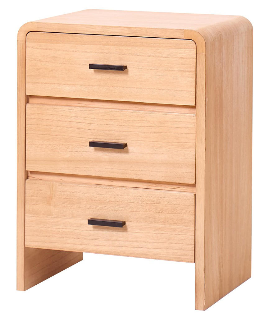 NACHTTISCH Rechteckig Braun 40 x 30 x 66 cm - Braun, Holz (44/60/34cm) - Nordlys