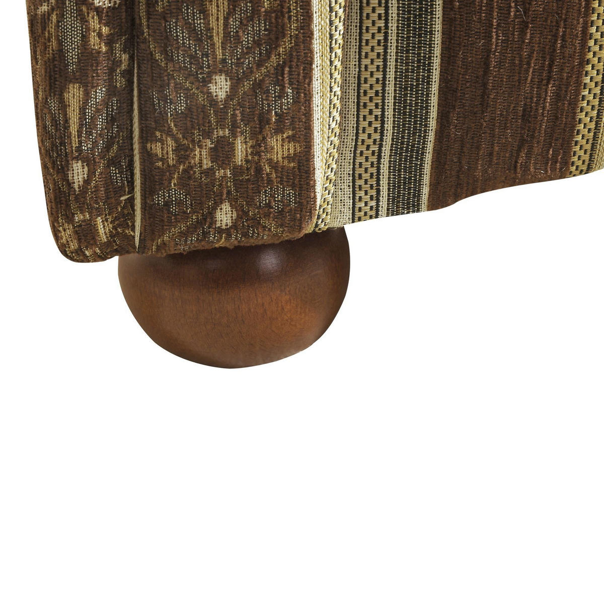 SOFA 2-Sitzer Kama Bezug Chenille Buche nussbaum dunkel / braun - Braun, Kunststoff (151/85/81cm) - 58aufmkessel