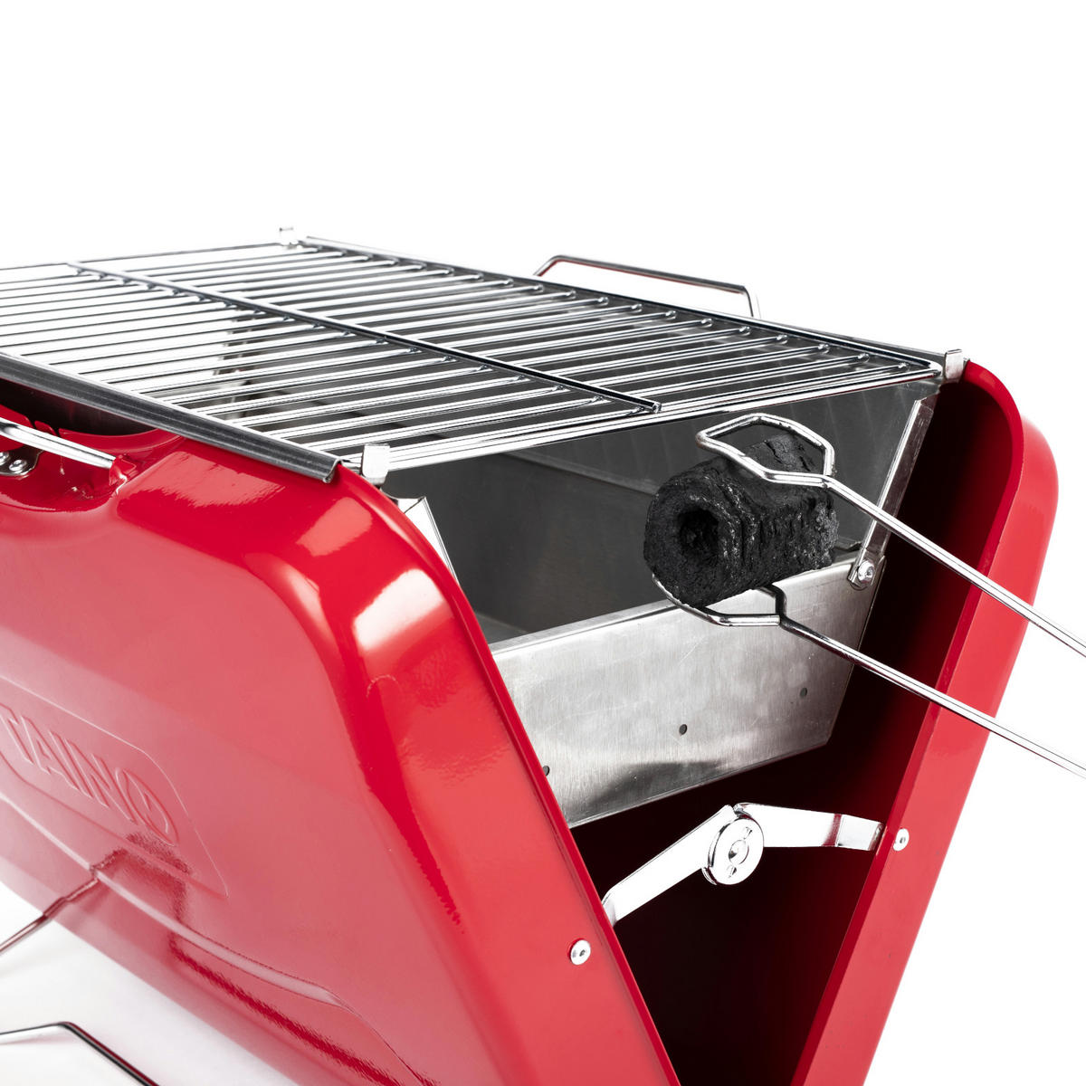 KOFFERGRILL MOX Rot - Rot, Metall (45.5/31.5/30cm) - TAINO