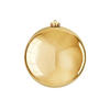 CHRISTBAUMKUGEL rund gold glänzend 15 cm - Goldfarben, Kunststoff (25/25/25cm) - LAALU