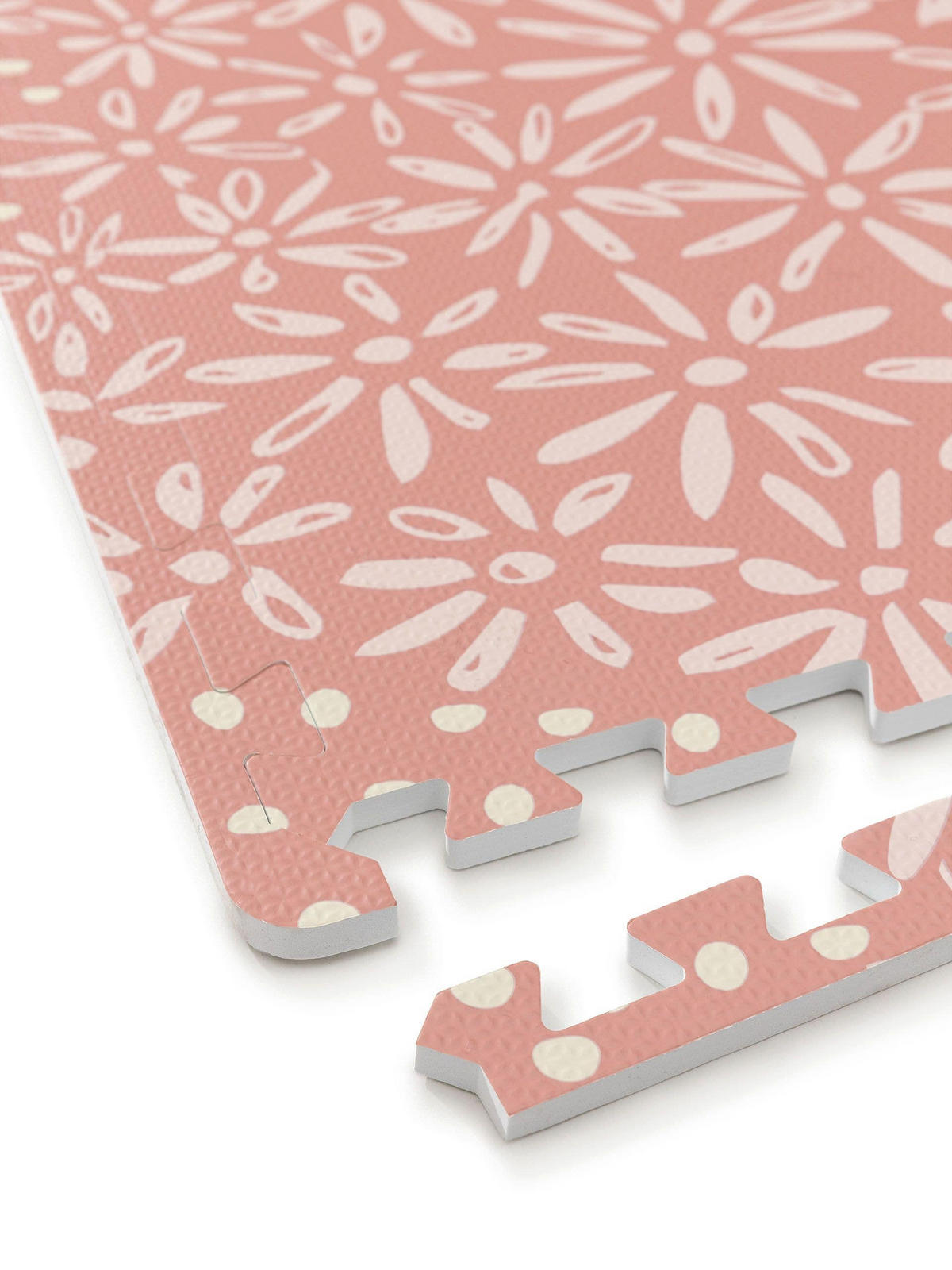 SPIELMATTE Daisy Rosa 120x180 cm - Rosa, Textil (120/180cm) - Lytte