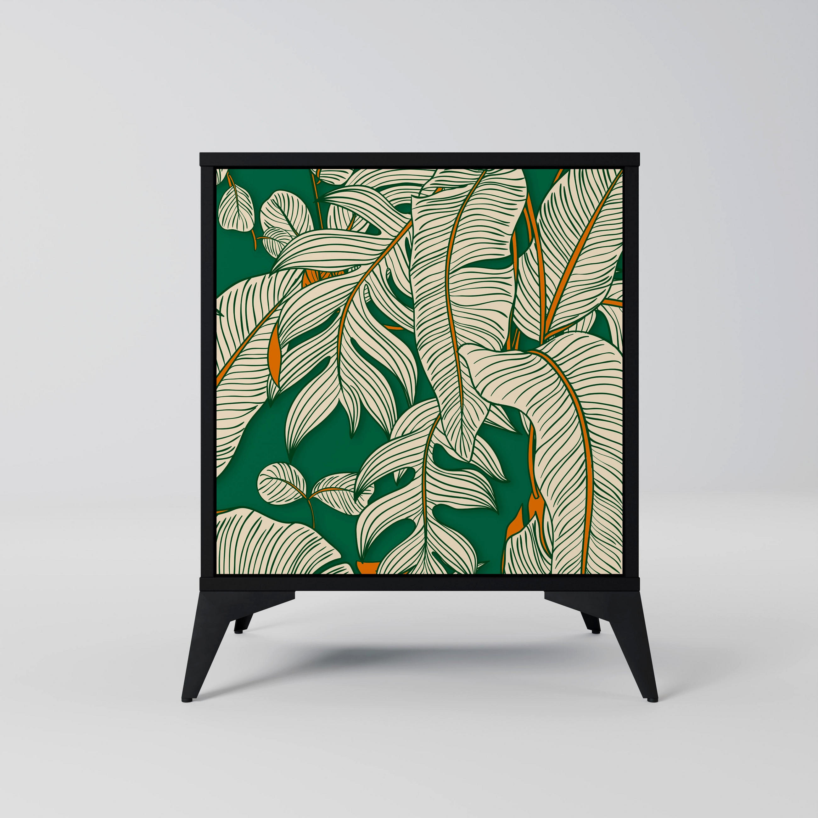 SpaceRebels Sideboard Schwarz 57.5x70.5x42 cm