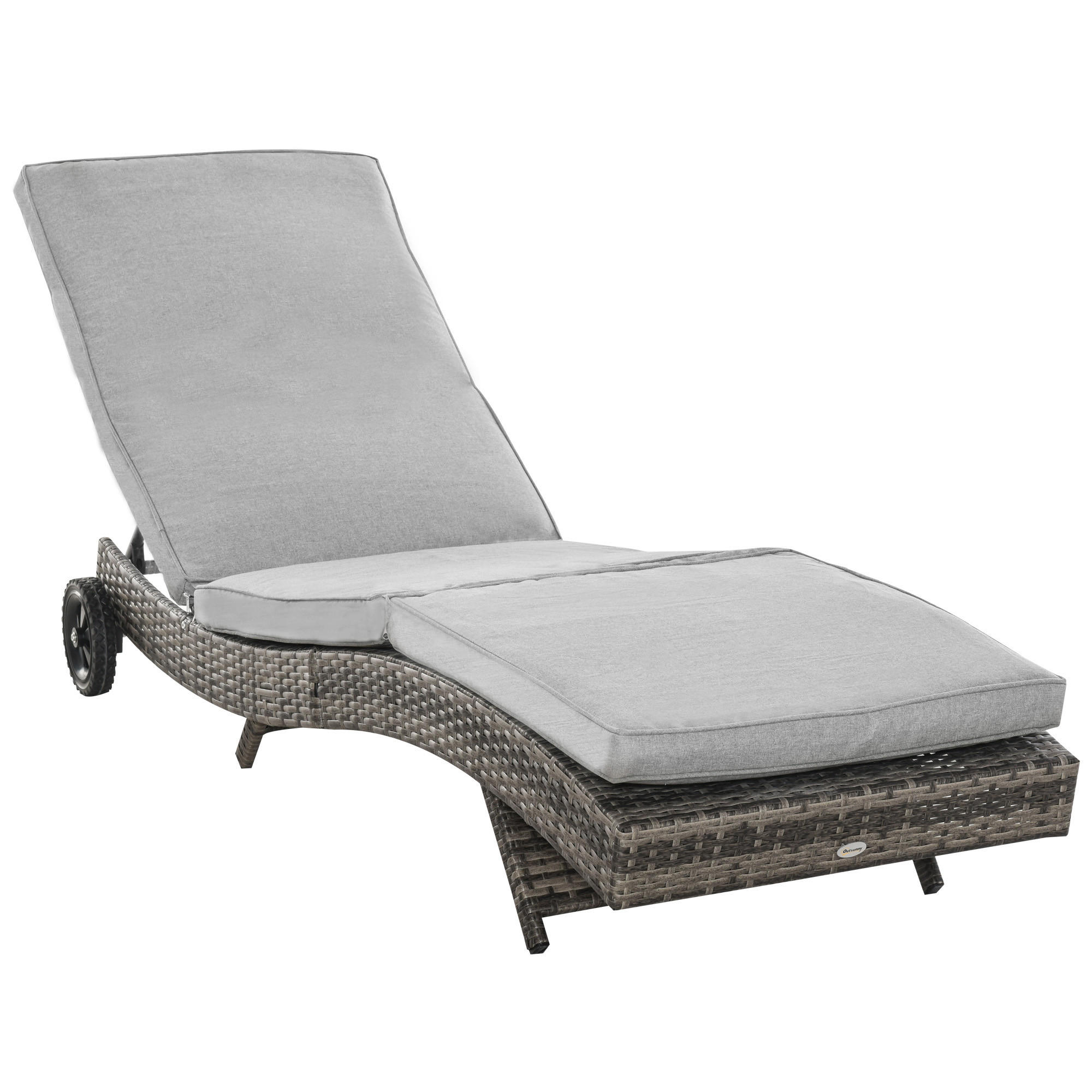 ComfortXL Sonnenliege Grau 177.8x177.8x525.78 cm