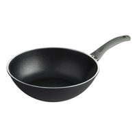WOK Schwarz 45/29/12 cm 750030580 - Schwarz, Metall (28cm) - Ballarini