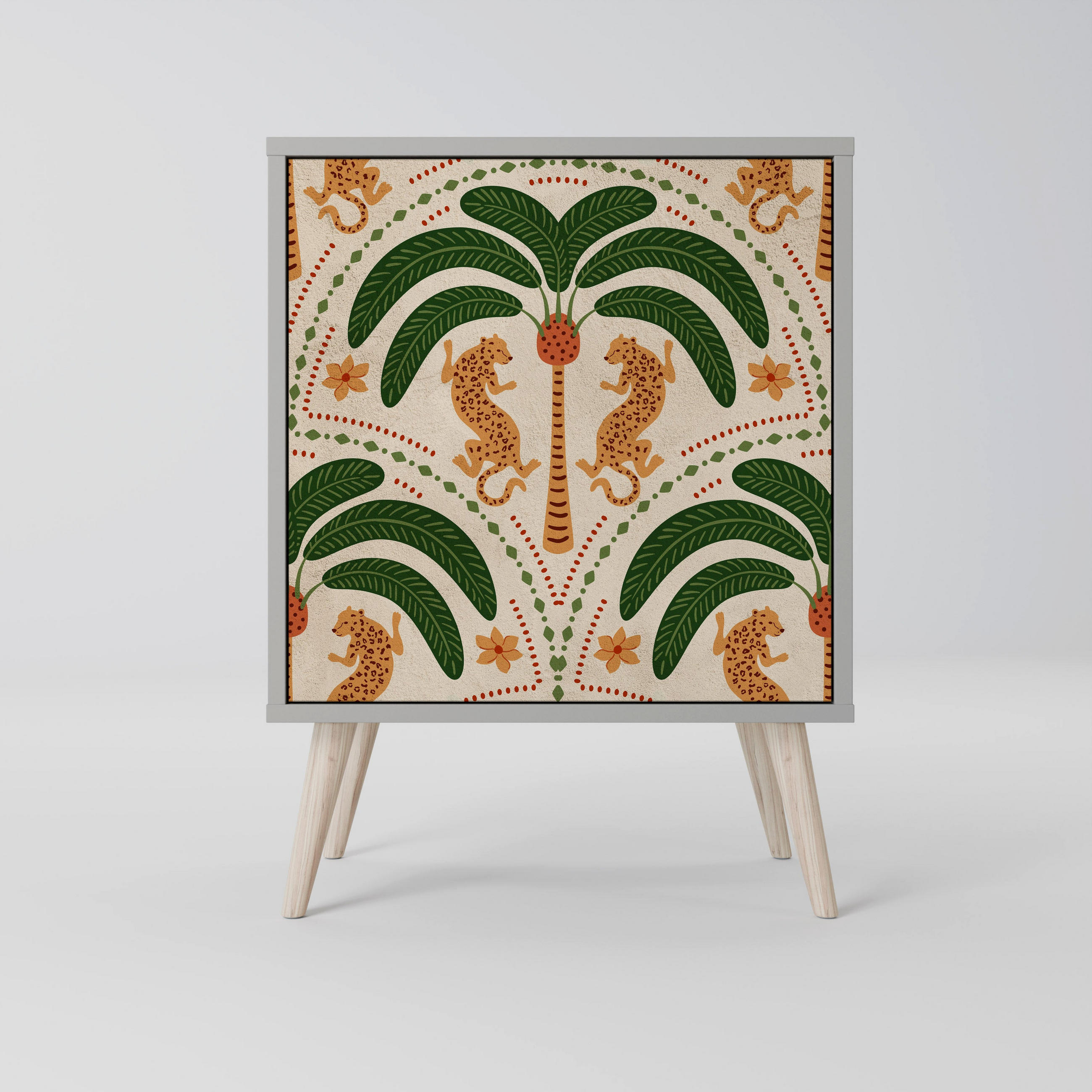 SpaceRebels Sideboard Grau 57.5x77.5x42 cm