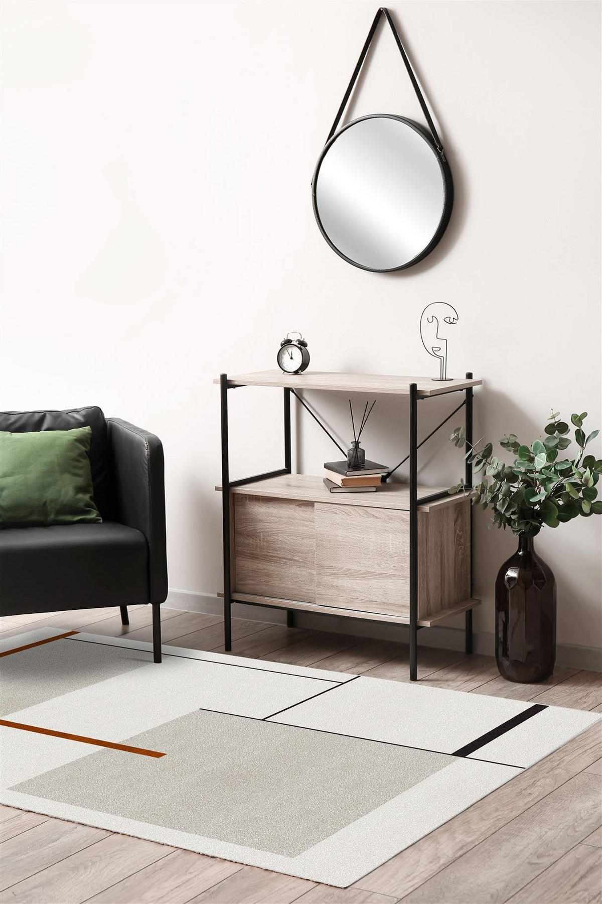 TEPPICH modern Wohn-/Schlafzimmer GRANATE Weiß 120 x 170 cm - Weiß, Textil (120/170cm) - Novatrend