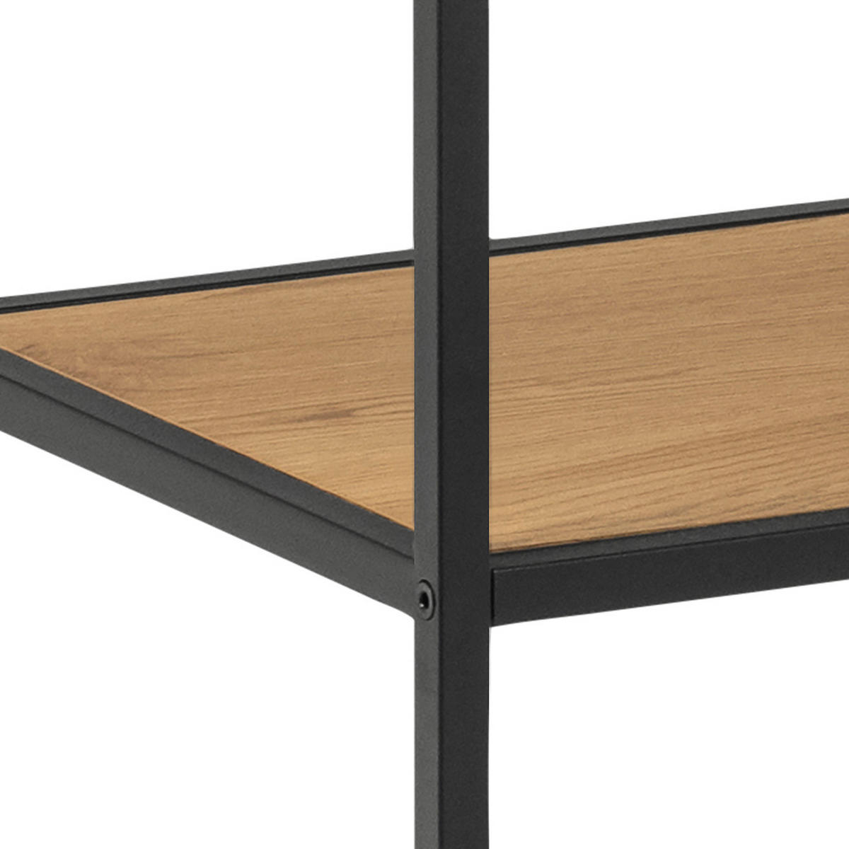 STUFENREGAL - Wildeiche, Holzwerkstoff/Metall (135/150/35cm) - home24