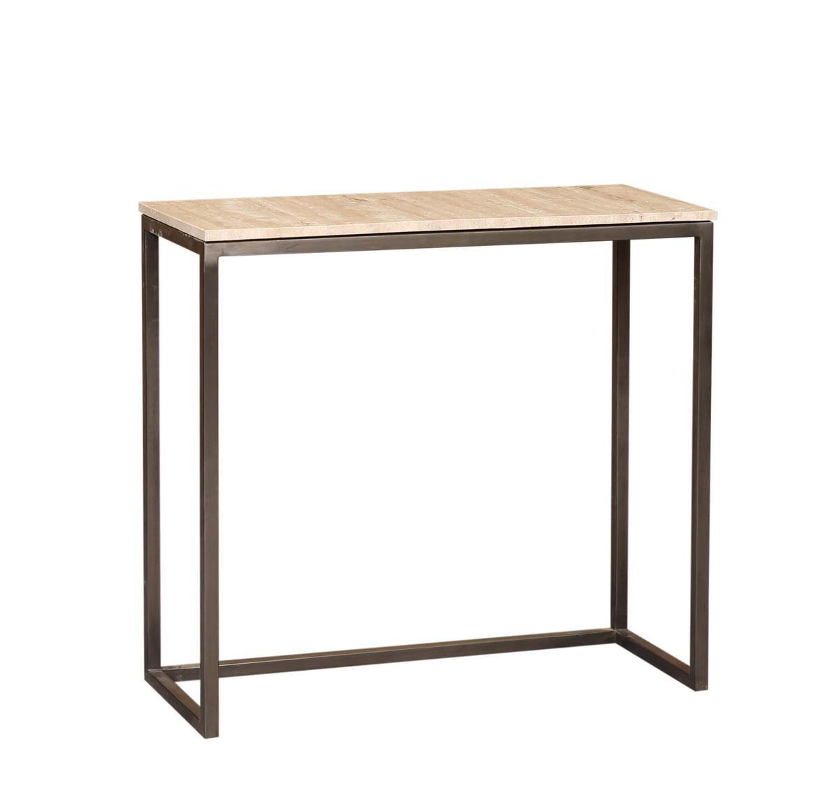 BEISTELLTISCH Zoah Schwarz 70/29/65cm 3er-Set - Schwarz, Metall (70/29/65cm) - PTMD Collection