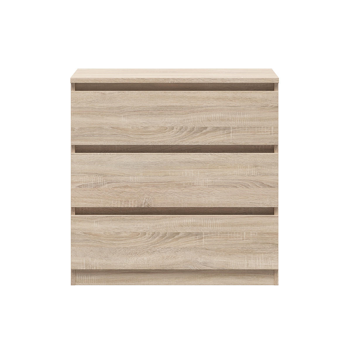 KOMMODE Edwin Holz - Braun, Holzwerkstoff (75/75/45cm) - Petits-meubles