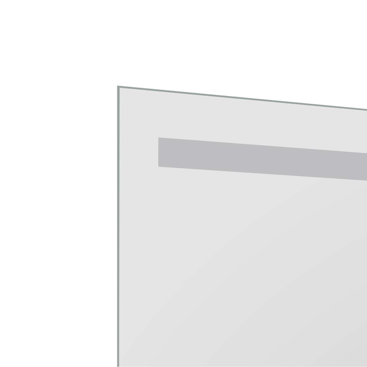 Thumbnail - Niermann Led-Spiegel, Silber, Metall, Rechteckig, 50x70x4 cm, Spiegel, Wandspiegel