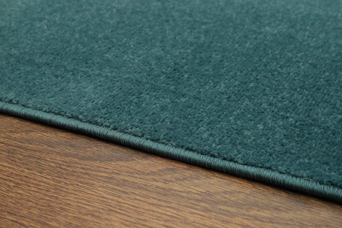 TEPPICH MONO SQUARE Blau 200/200 cm - Blau, Kunststoff (200/200cm) - Tapiso