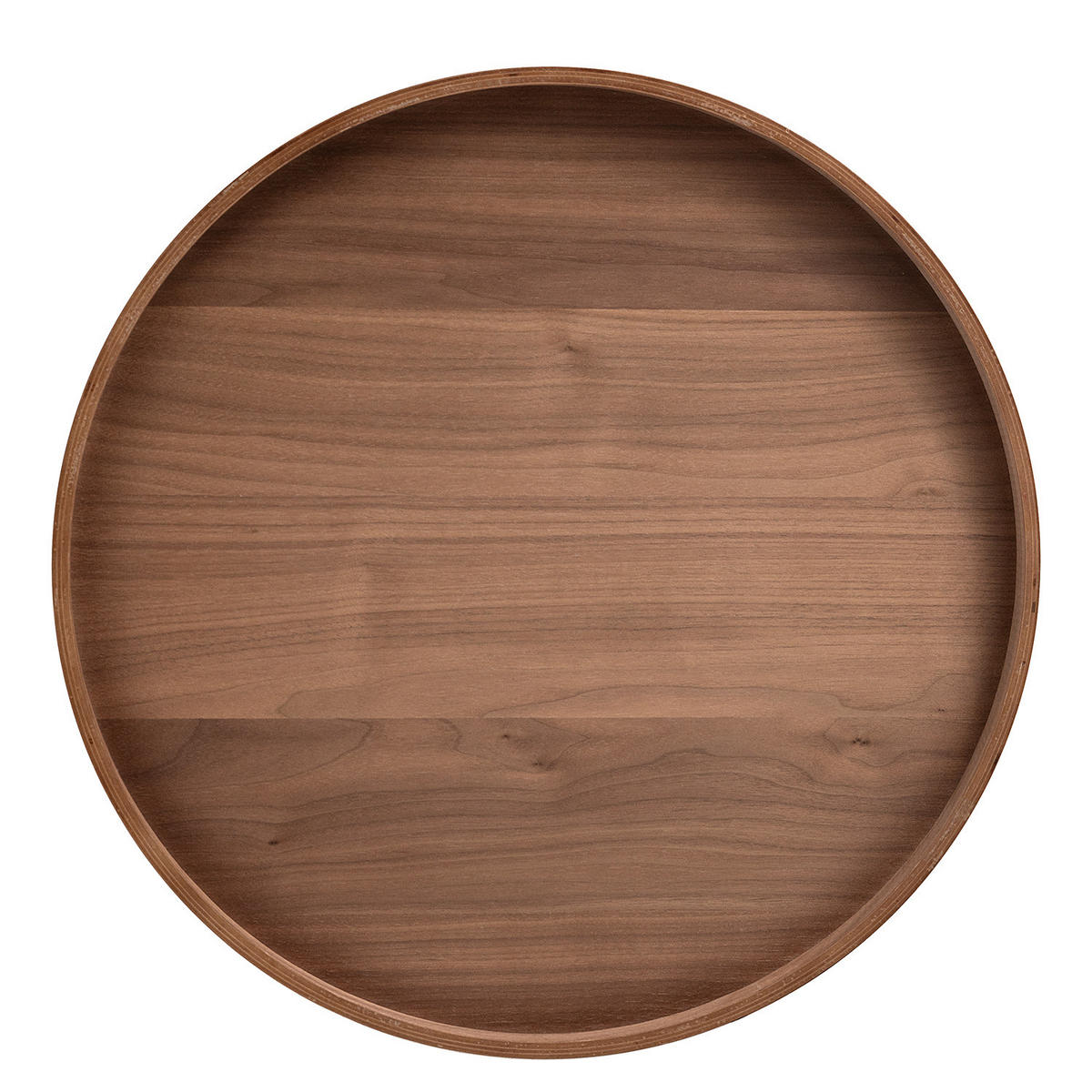 BEISTELLTISCH - Holzwerkstoff / Kunststoff / Metall - Walnussfarben, Holzwerkstoff/Kunststoff (50/50/55cm) - home24