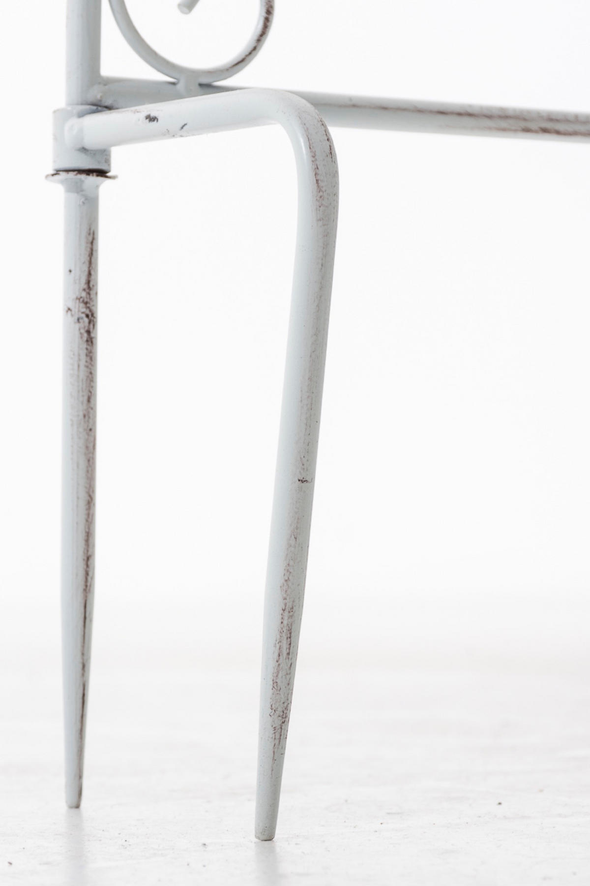 RANKGITTER Burk antik weiß - Weiß, Metall (35/122/7cm) - TPFGarden