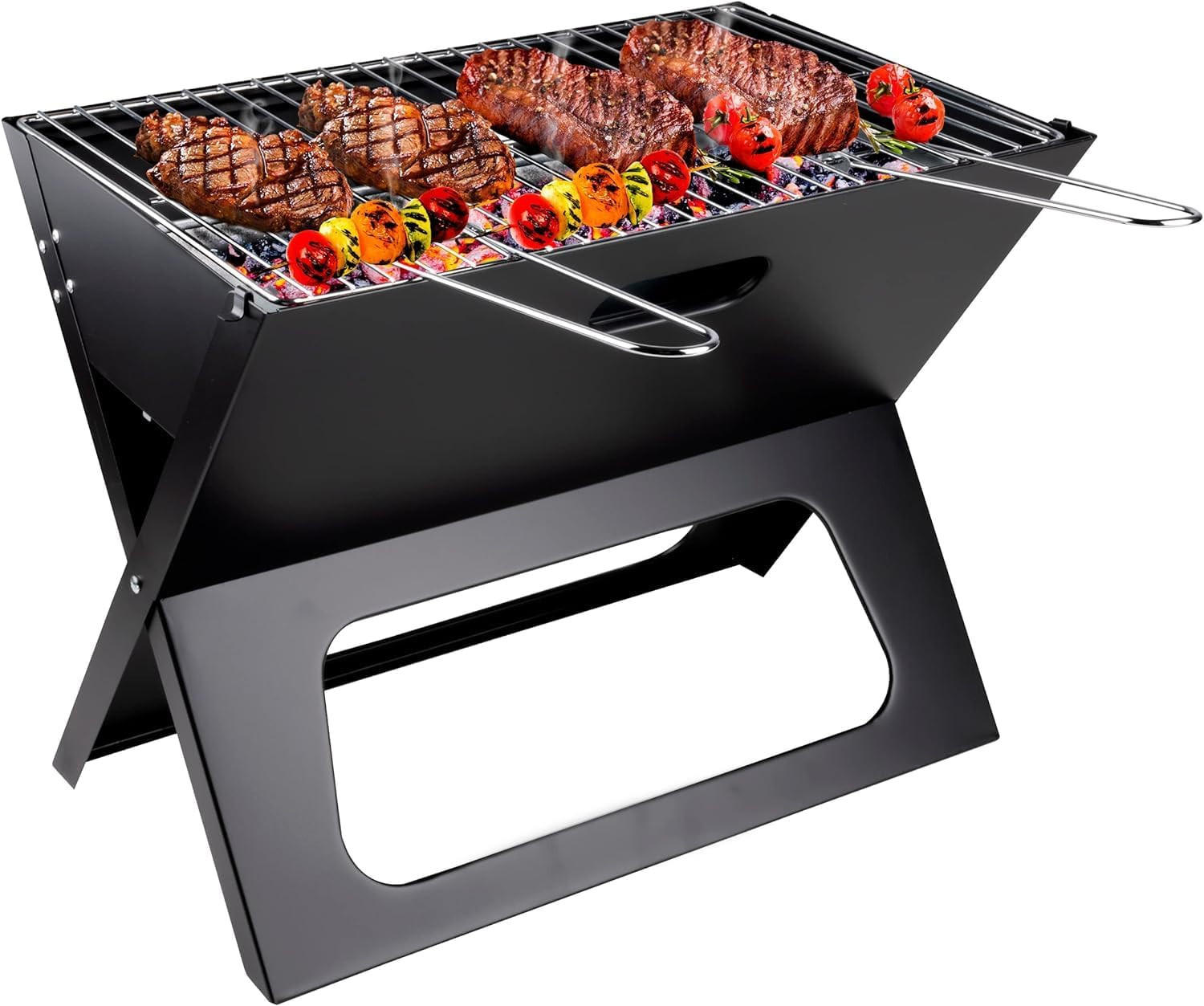 TISCHGRILL 502601 Schwarz - Schwarz, Metall (28/36/46cm) - Resch