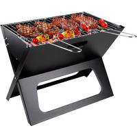 TISCHGRILL 502601 Schwarz - Schwarz, Metall (28/36/46cm) - Resch