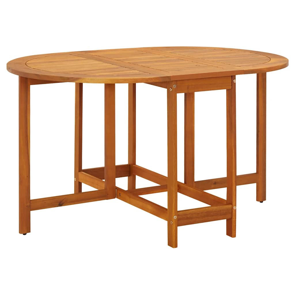 vidaXL Gartentisch, Braun 90x72x130 cm
