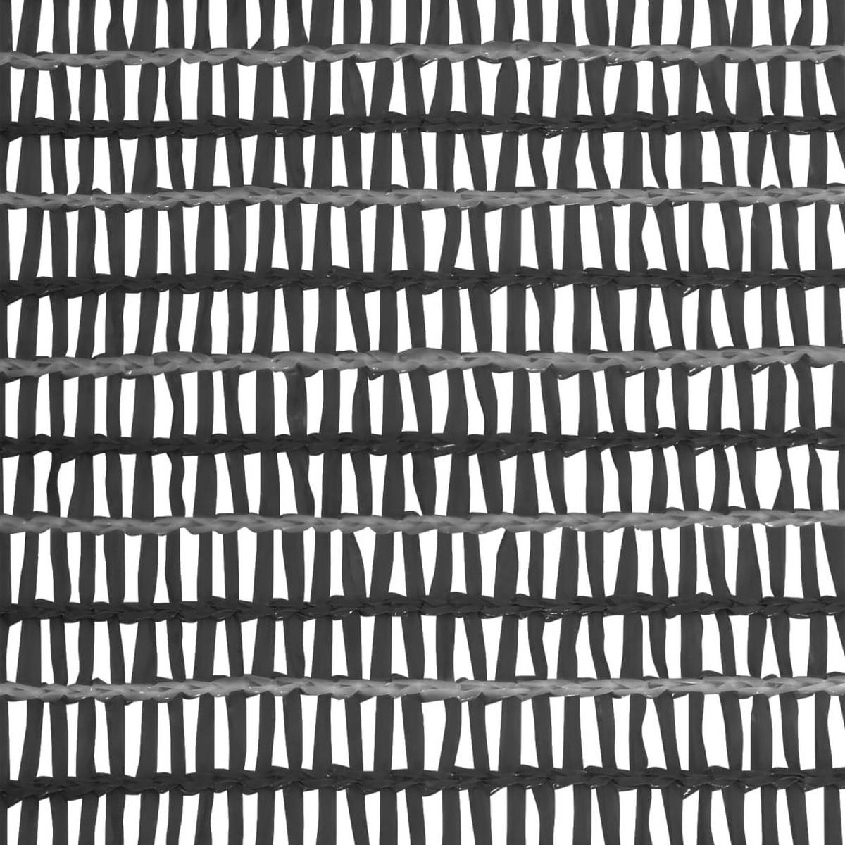 ZAUNBLENDE Anthrazit 1.8/50 M Hdpe 150 G/M² - Anthrazit, Textil (5000/180cm) - vidaXL