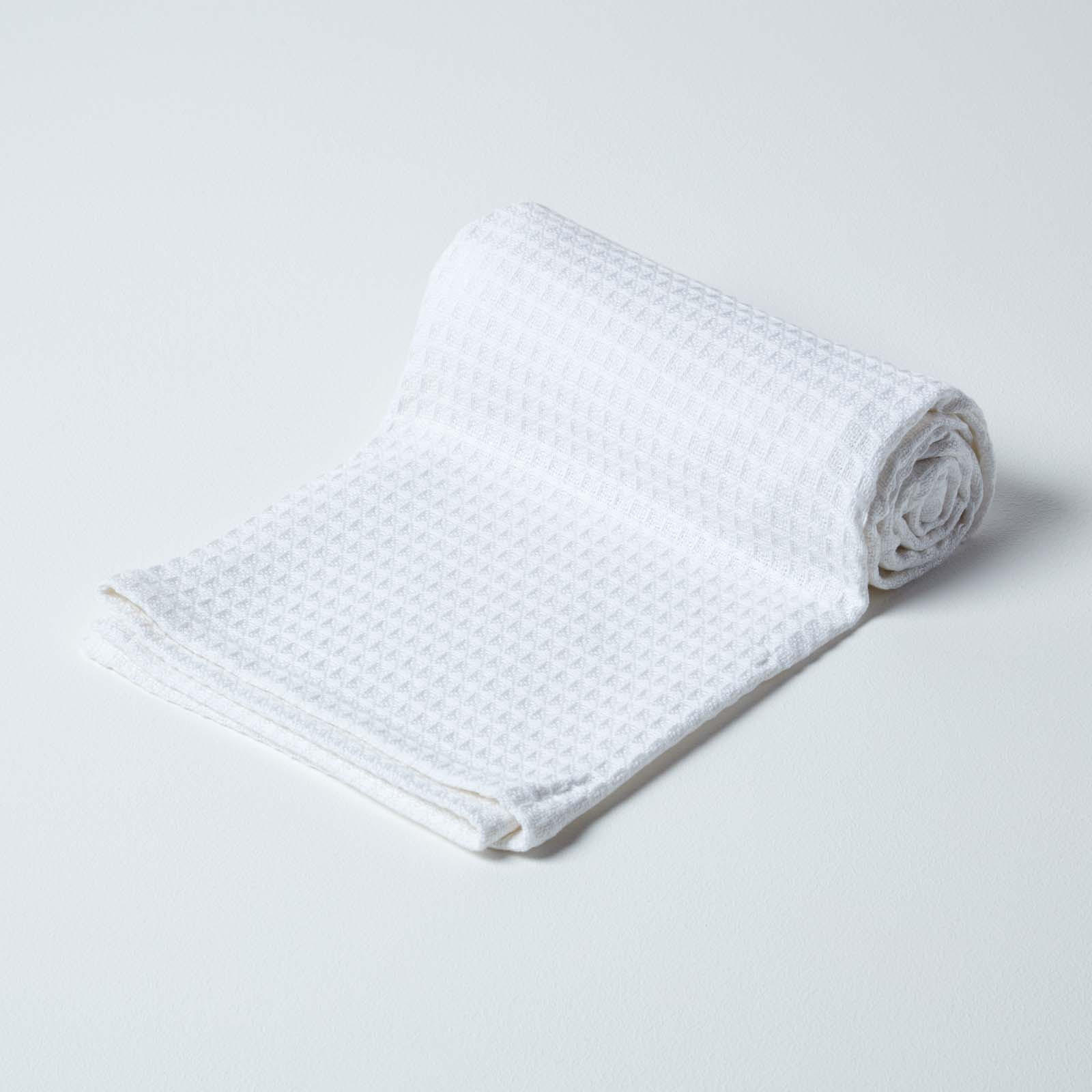BABYDECKE Waffelpiqué 125/150 cm, Bio-Baumwolle - Weiß, Textil (125/150cm) - Homescapes