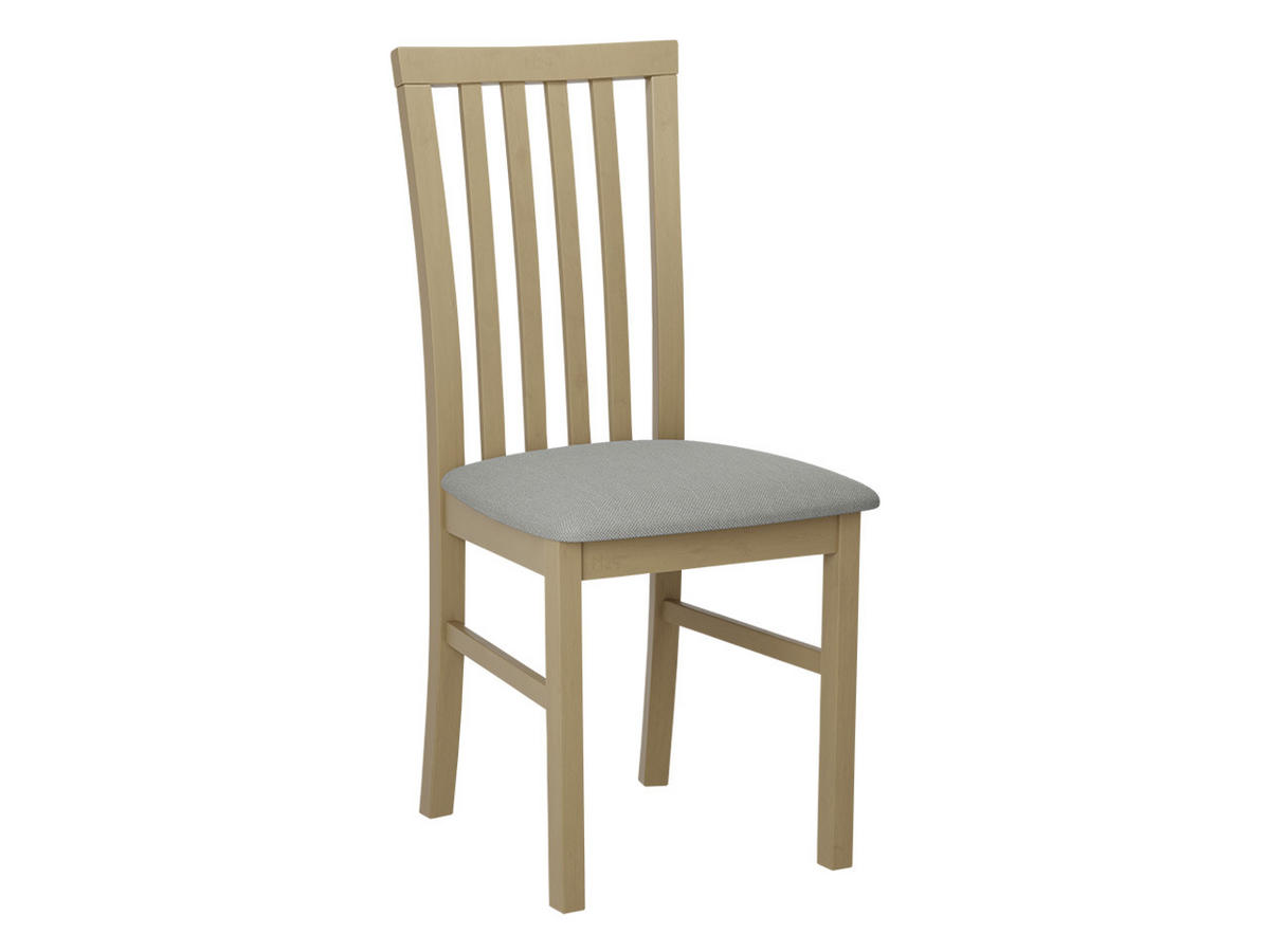 STUHL Milano I, Holzfarbe: Sonoma - Grau/Sonoma Eiche, Holz (43/93/40cm) - MIRJAN24
