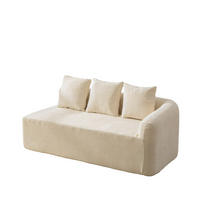 SOFAELEMENT DE-35127 rechte mit Chenille-Bezug Beige - Beige, Textil (99/80.5/171.5cm) - ComfortXL
