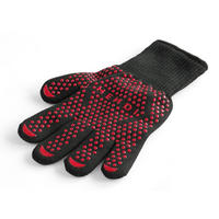 OFENHANDSCHUH e Glasfaser 30 cm - 2 Stücke - Schwarz, Kunststoff (2/30cm) - Hendi