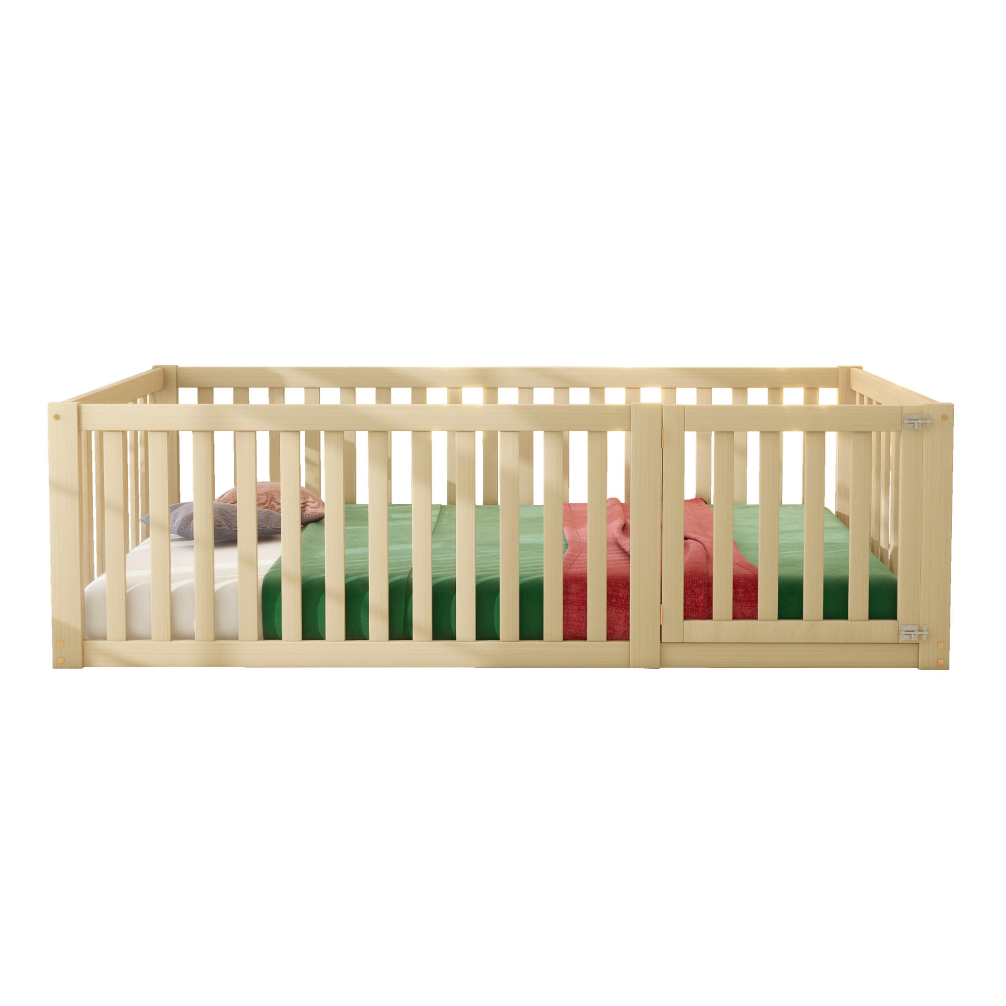 Mivray Kinderbett Natur 90x200 cm