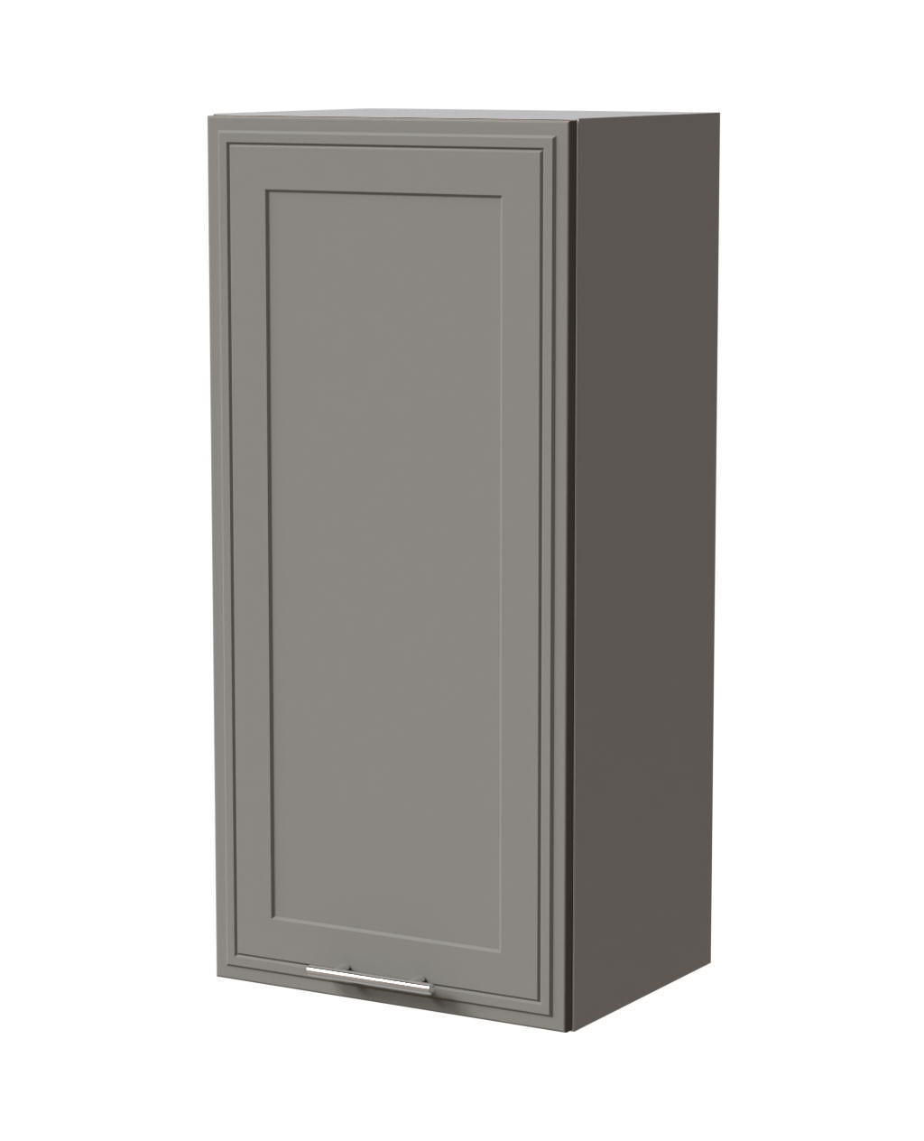 HÄNGESCHRANK Salo W4/45 Grau / Dust Grey Matt 45 / 32,5 / 96cm - Grau, Holz/Holzwerkstoff (45/96/32.5cm) - Feldmann-Wohnen
