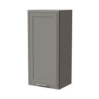 HÄNGESCHRANK Salo W4/45 Grau / Dust Grey Matt 45 / 32,5 / 96cm - Grau, Holz/Holzwerkstoff (45/96/32.5cm) - Feldmann-Wohnen
