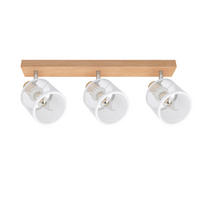 STRAHLER Gisela 3-flammig 42/10/14 cm - Weiß, Metall (42/10/14cm) - Nettlife