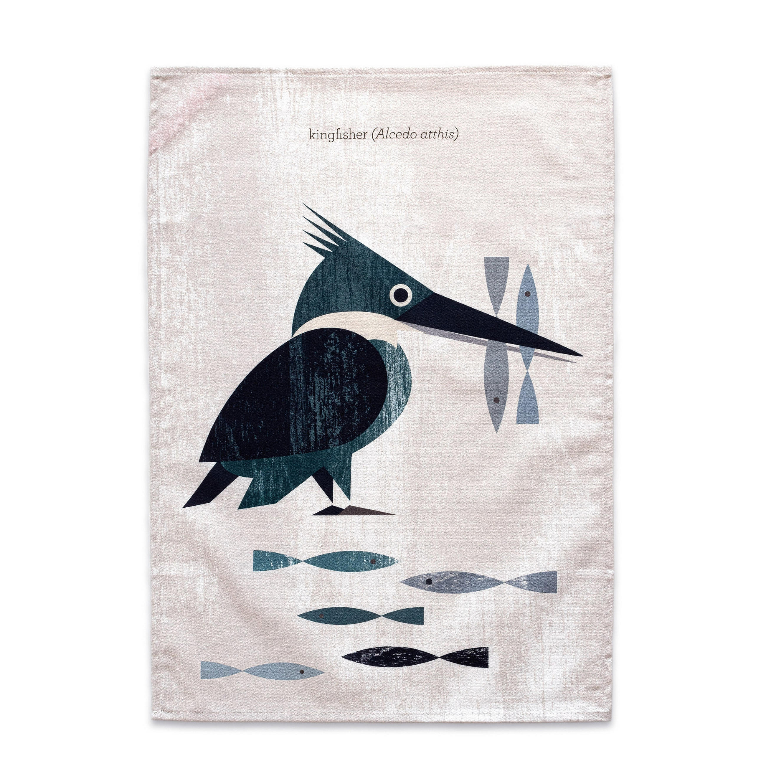 GESCHIRRTUCH (2 tlg) kingfisher 70x50 cm mehrfarbig - Multicolor, Textil (70/50cm) - Happy Friday