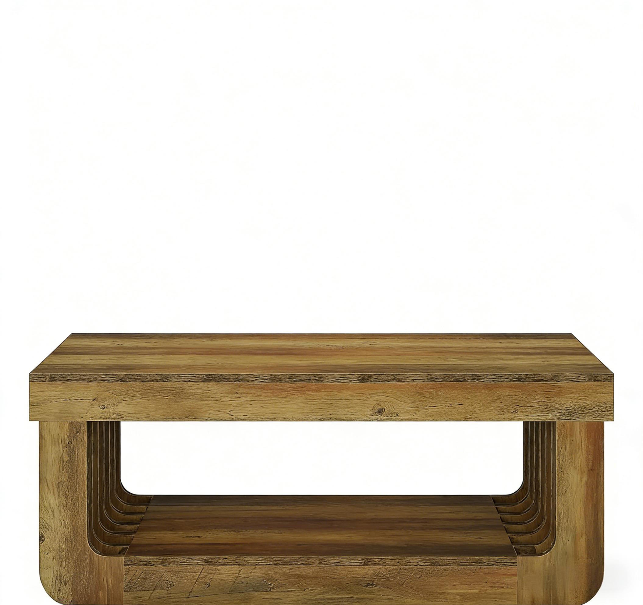 COUCHTISCH Braun 120/60/45 cm - Braun, Holzwerkstoff (60/120/45cm) - PANGIVO