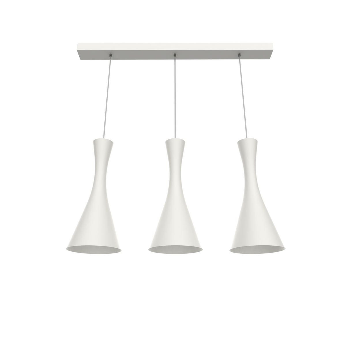 HÄNGELEUCHTE - Weiß, Metall (20/100/120cm) - Lumicom