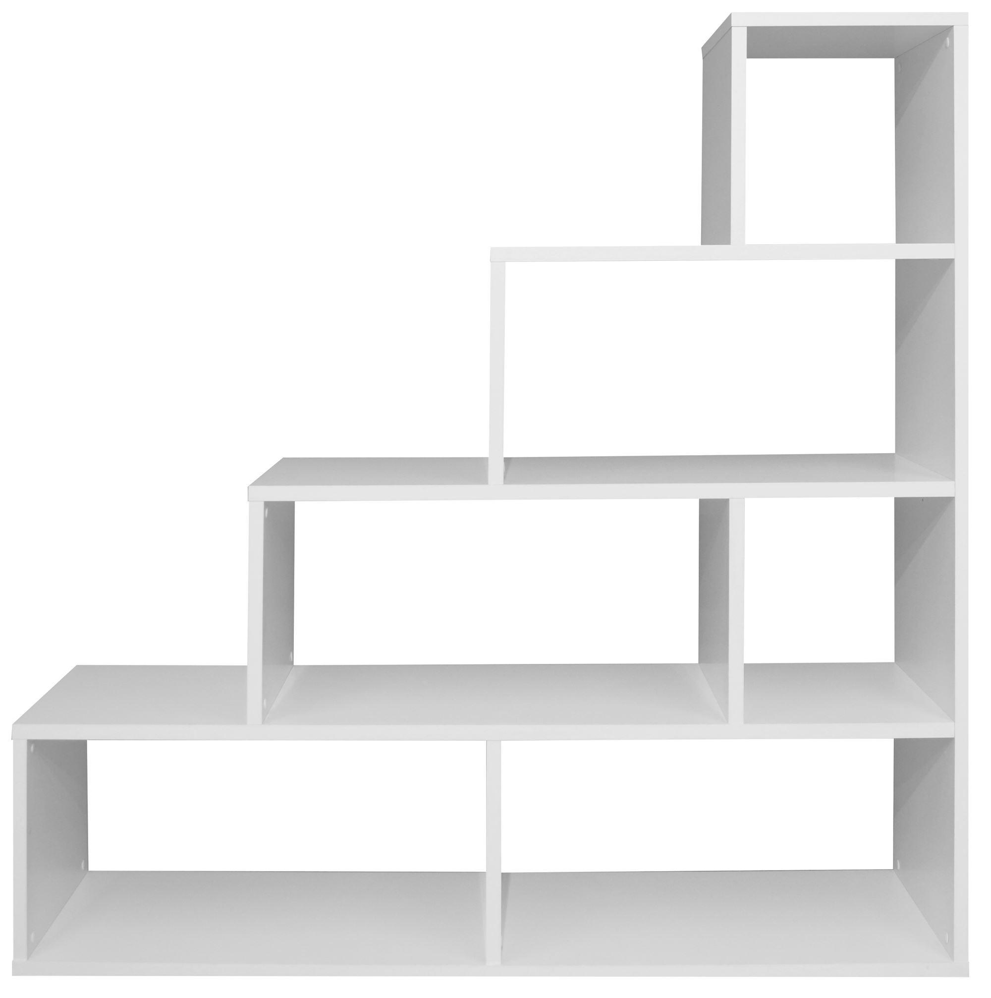 RAUMTEILER Eleora 120x40x122 aus Holzwerkstoff in der Farbe weiß matt - Weiß, Kunststoff (120/122/40cm) - 58aufmkessel