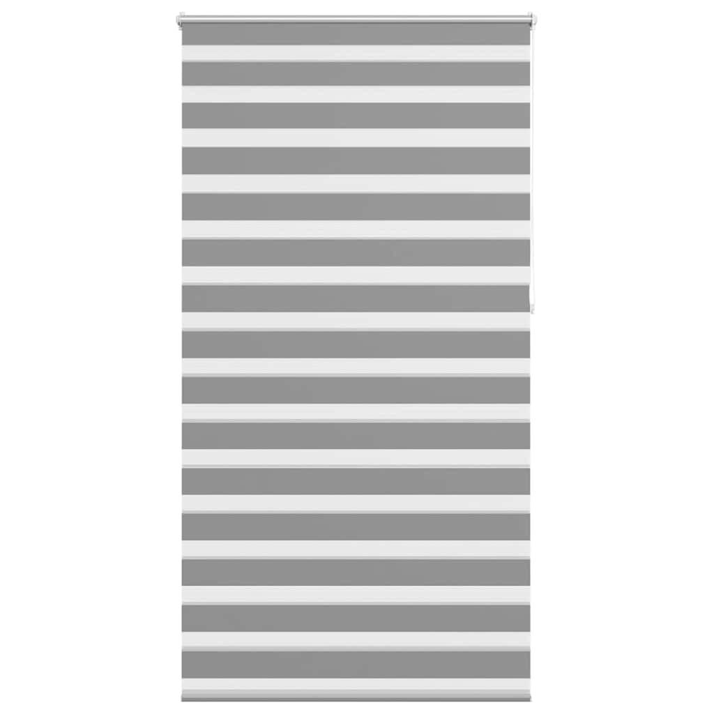 vidaXL Doppelrollo Grau 120x230 cm