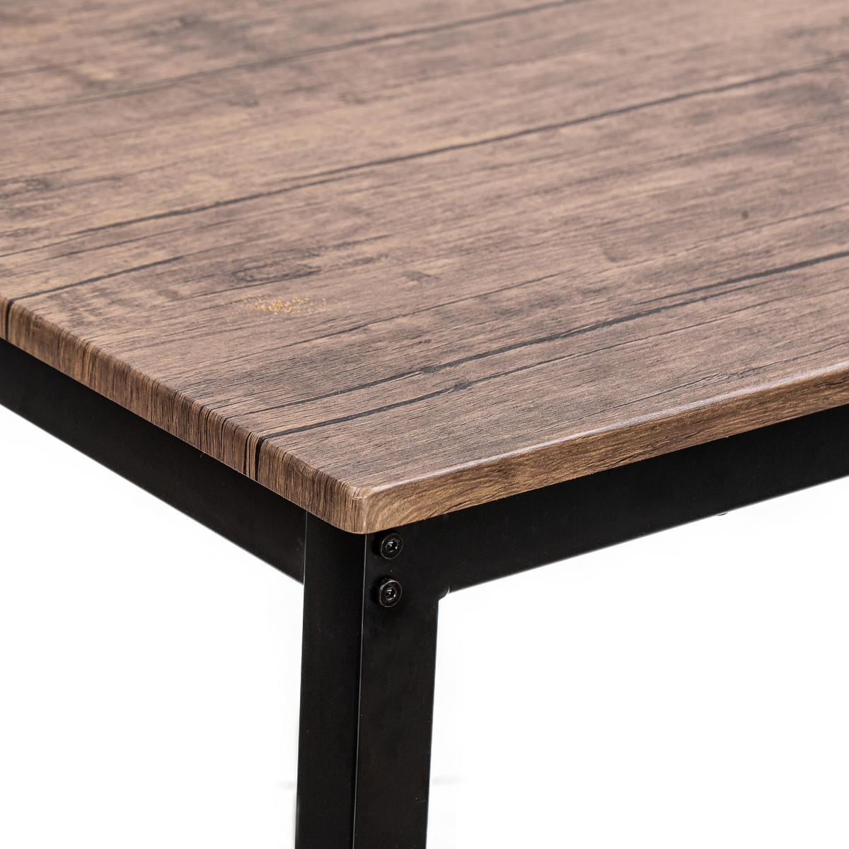 ESSTISCH Rechteckig Grau 120 x 75 x 76 (cm) - Grau, Holz (75/120/76cm) - Nordlys