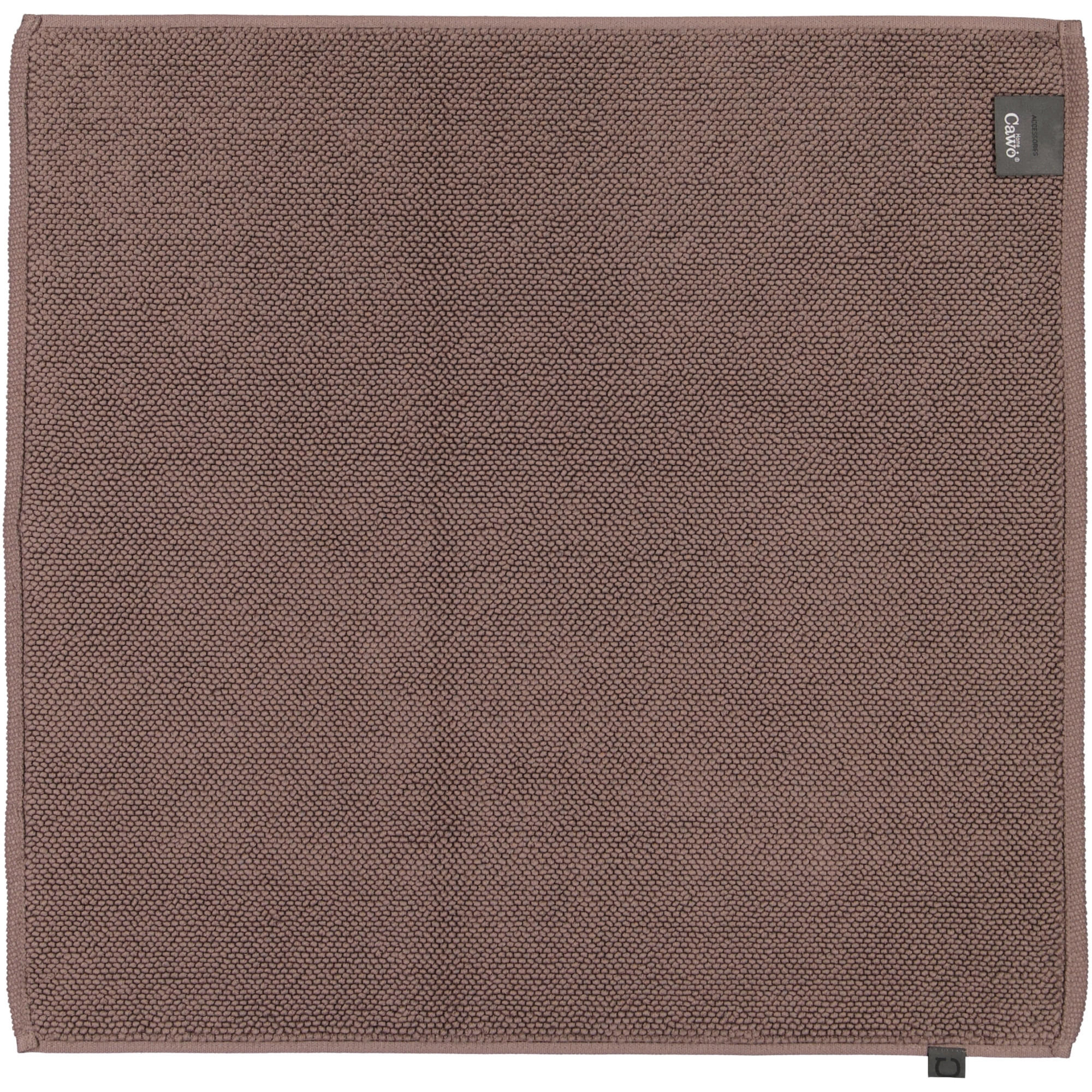 BADTEPPICH 1007 LOOP 397 Braun 60/60 cm  - Braun, KONVENTIONELL, Textil (60/60cm) - Cawoe
