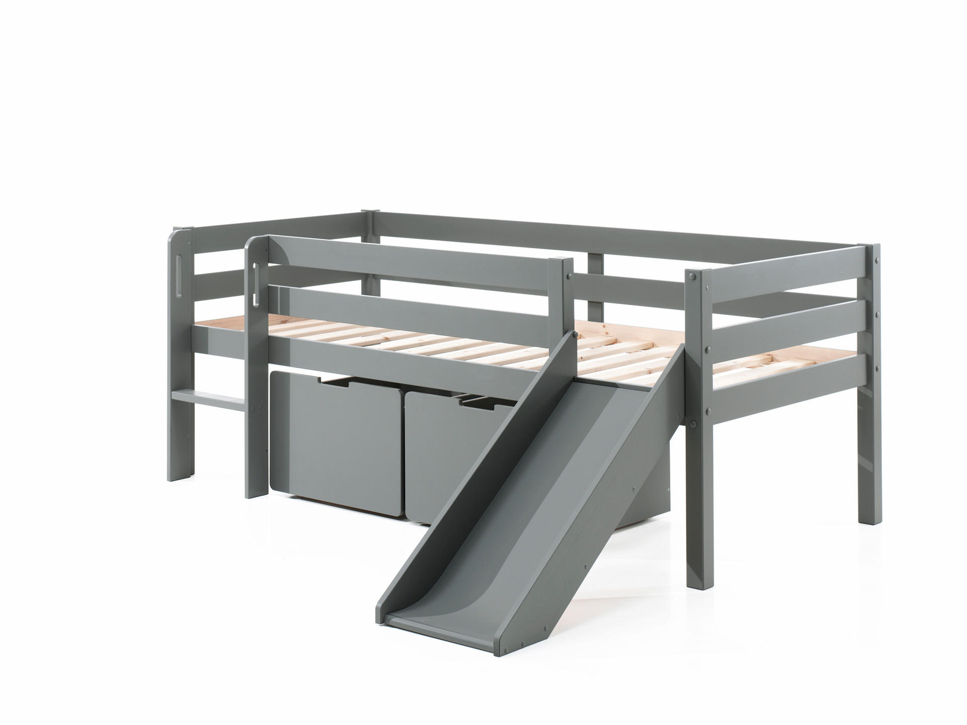 HOCHBETT PINO Grau 175x208x83 cm - Grau, Holz - FURNLUX