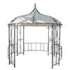 PERGOLA CABRERA Cremeweiß - Weiß, Metall (296/330/293cm) - MCW