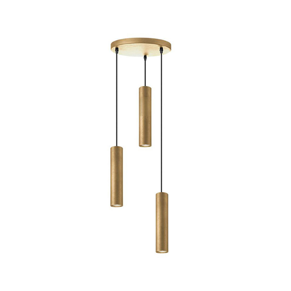Label51 Pendelleuchte Gold 25x150x25 cm