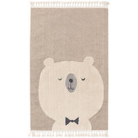 KINDERTEPPICH Kinderteppich Momo Beige I - Beige, Textil (90/1cm) - KUNSTLOFT