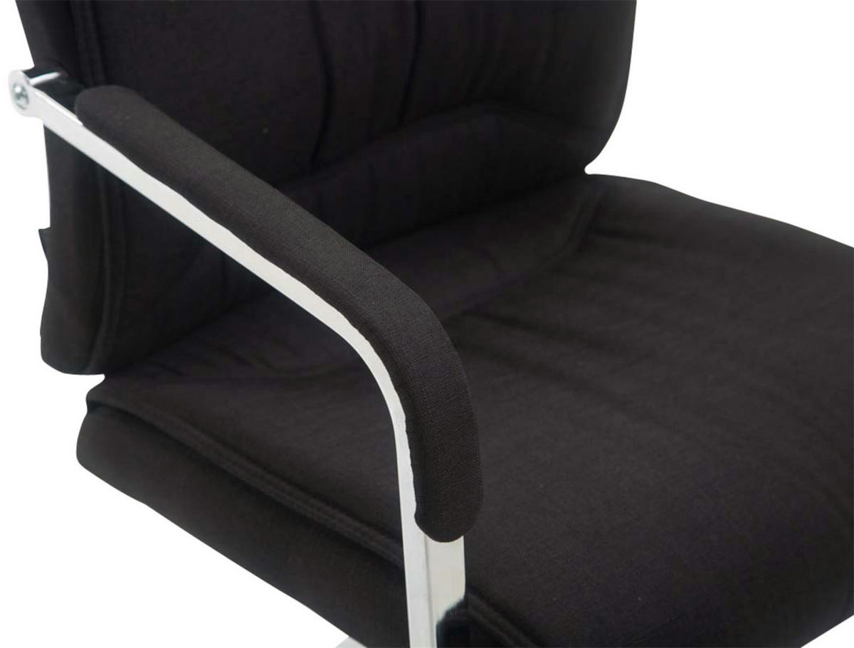 SCHWINGSTUHL 2er Set Stoff schwarz - Schwarz, Textil/Metall (58/102/65cm) - CLP